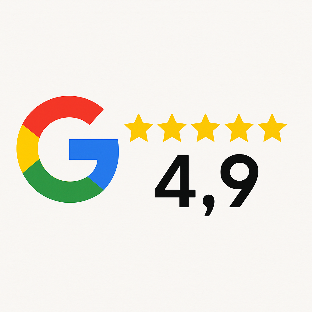 Google 4.9 Star Rating